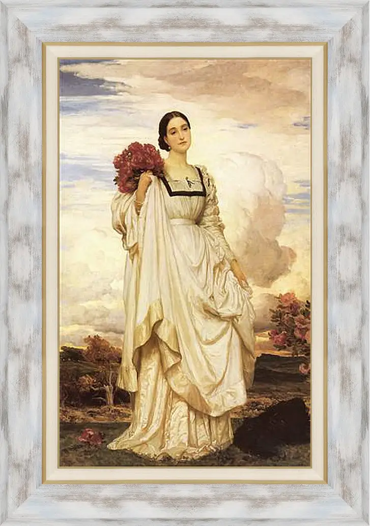 Картина в раме - The Countess Brownlow. Графиня Браунлоу. Барон Фредерик Лейтон