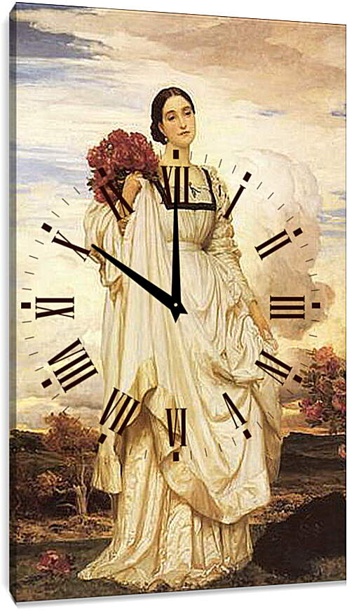 Часы картина - The Countess Brownlow. Графиня Браунлоу. Барон Фредерик Лейтон