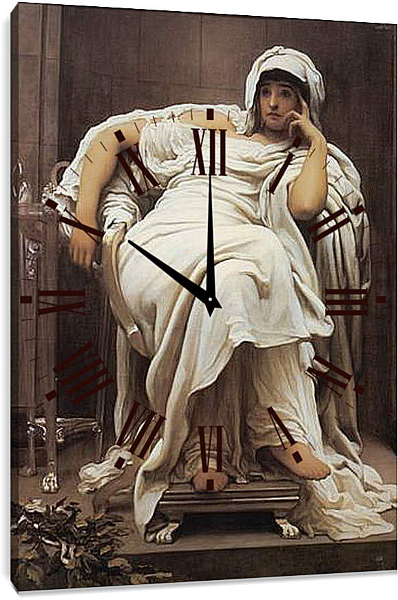 Часы картина - Faticida. Фатицида. Барон Фредерик Лейтон