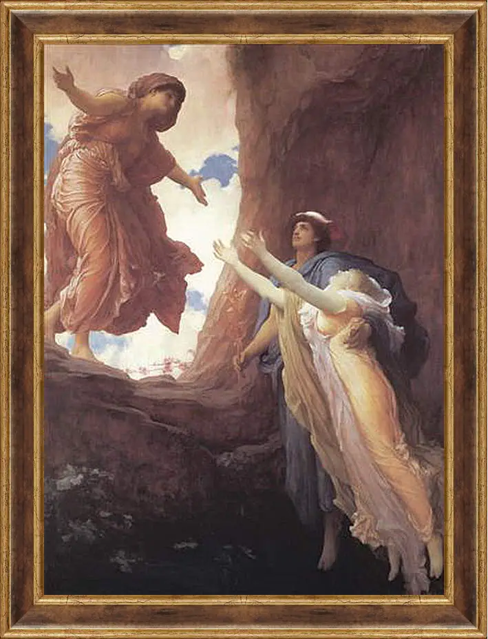 Картина в раме - Return of Persephone. Возвращение Персефоны. Барон Фредерик Лейтон