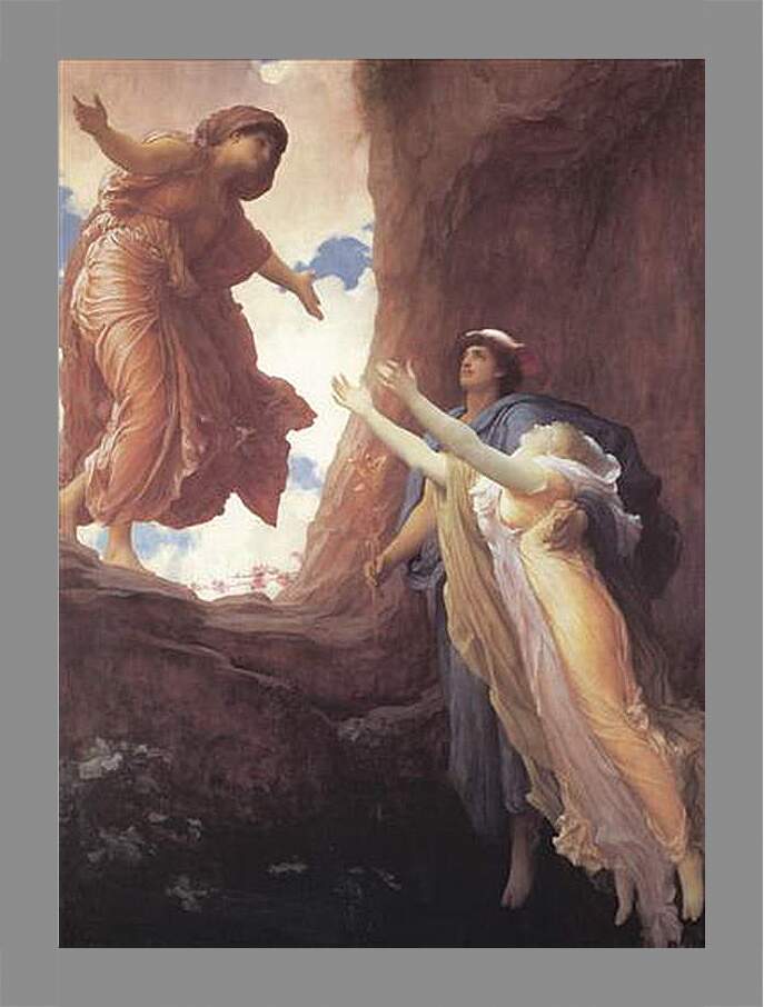 Картина в раме - Return of Persephone. Возвращение Персефоны. Барон Фредерик Лейтон