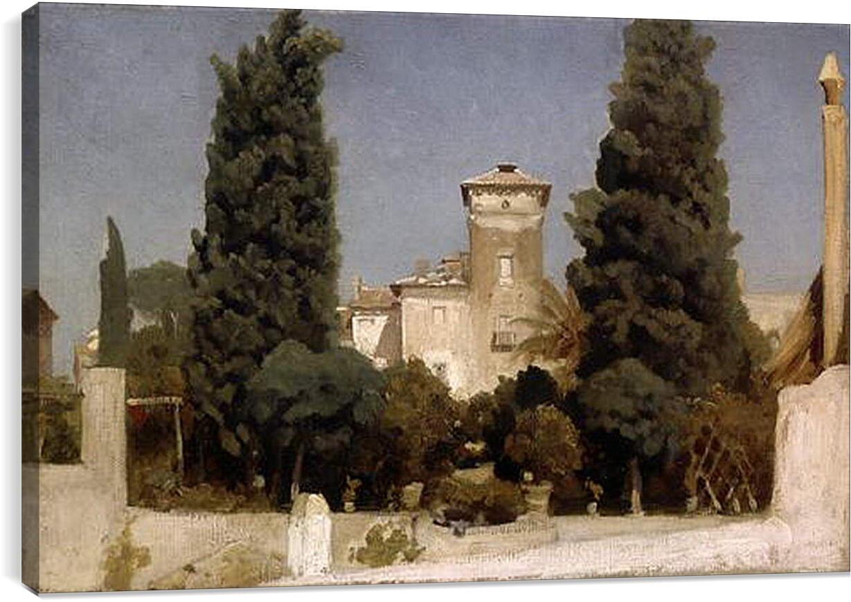 Постер и плакат - The Villa Malta, Rome. Вилла Мальта, Рим. Барон Фредерик Лейтон