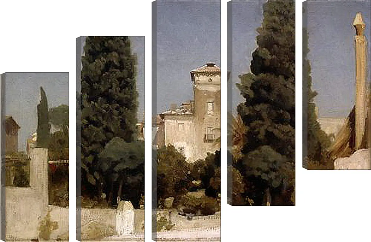 Модульная картина - The Villa Malta, Rome. Вилла Мальта, Рим. Барон Фредерик Лейтон