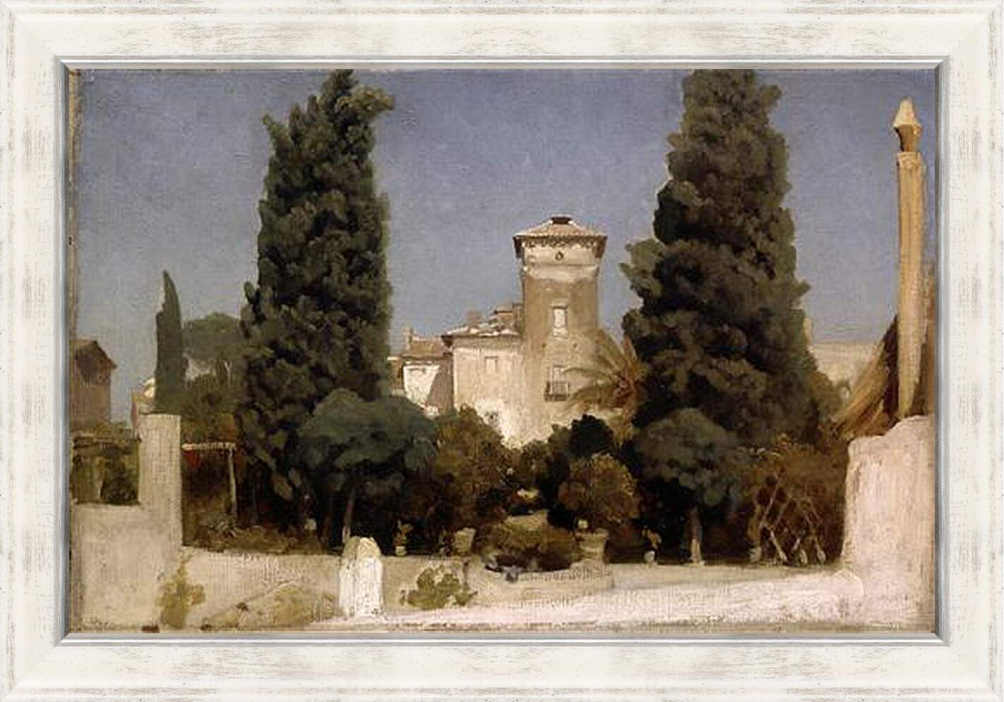 Картина в раме - The Villa Malta, Rome. Вилла Мальта, Рим. Барон Фредерик Лейтон