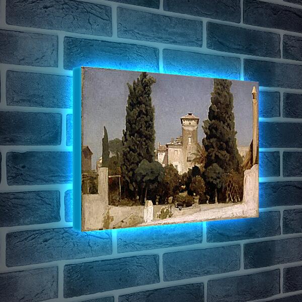 Лайтбокс световая панель - The Villa Malta, Rome. Вилла Мальта, Рим. Барон Фредерик Лейтон