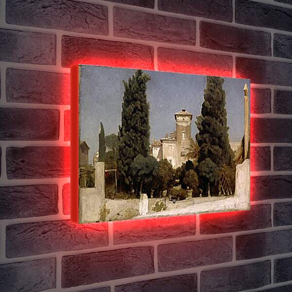 Лайтбокс световая панель - The Villa Malta, Rome. Вилла Мальта, Рим. Барон Фредерик Лейтон