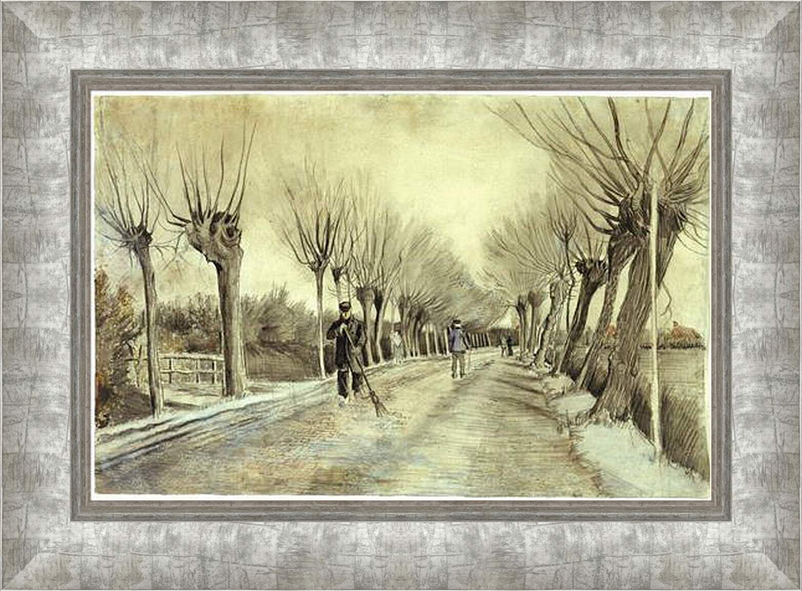 Картина в раме - Road in Etten - Дорога в Иттен. Винсент Ван Гог
