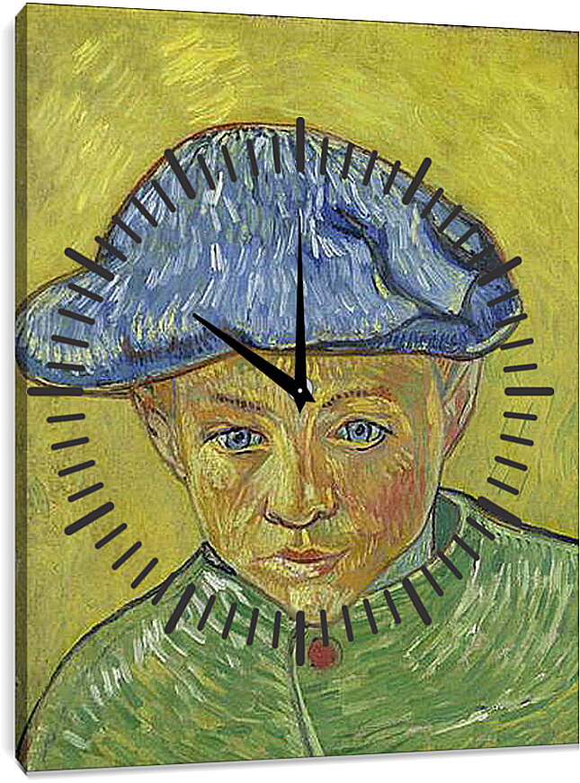 Часы картина - Portrait of Camille Roulin. Винсент Ван Гог