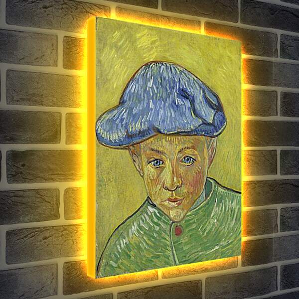 Лайтбокс световая панель - Portrait of Camille Roulin. Винсент Ван Гог