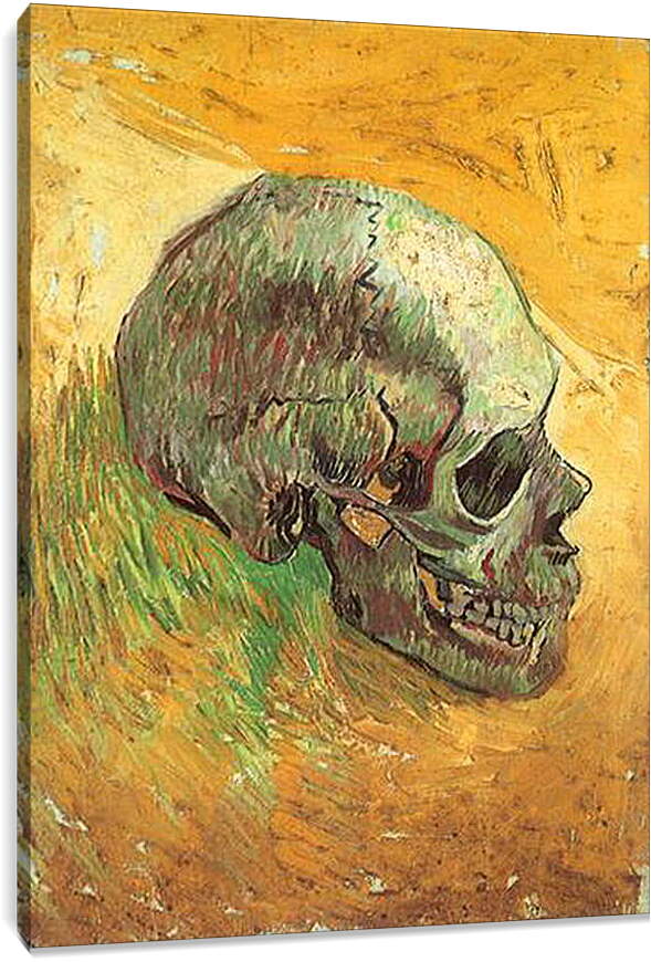 Постер и плакат - Skull - Череп. Винсент Ван Гог