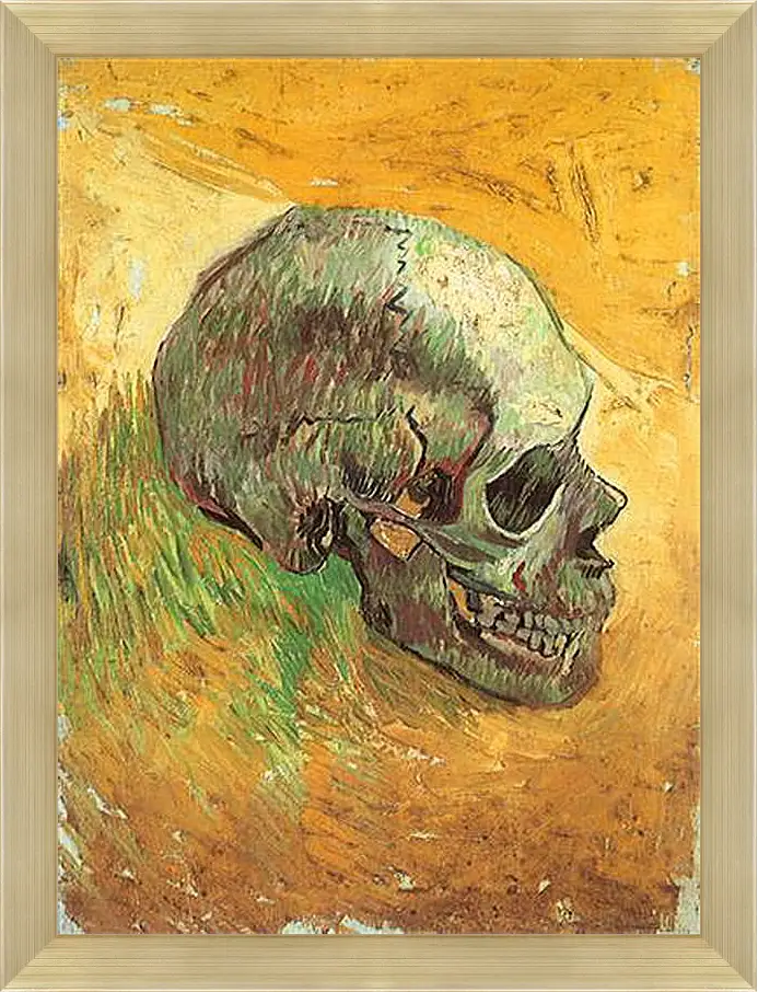 Картина в раме - Skull - Череп. Винсент Ван Гог