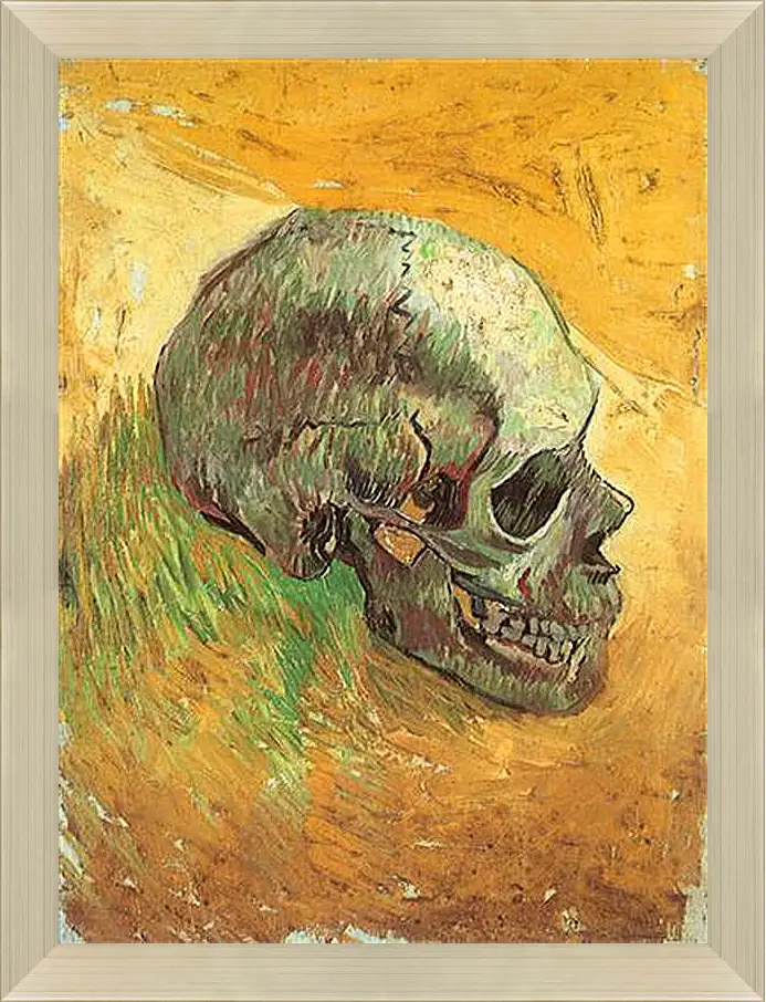 Картина в раме - Skull - Череп. Винсент Ван Гог