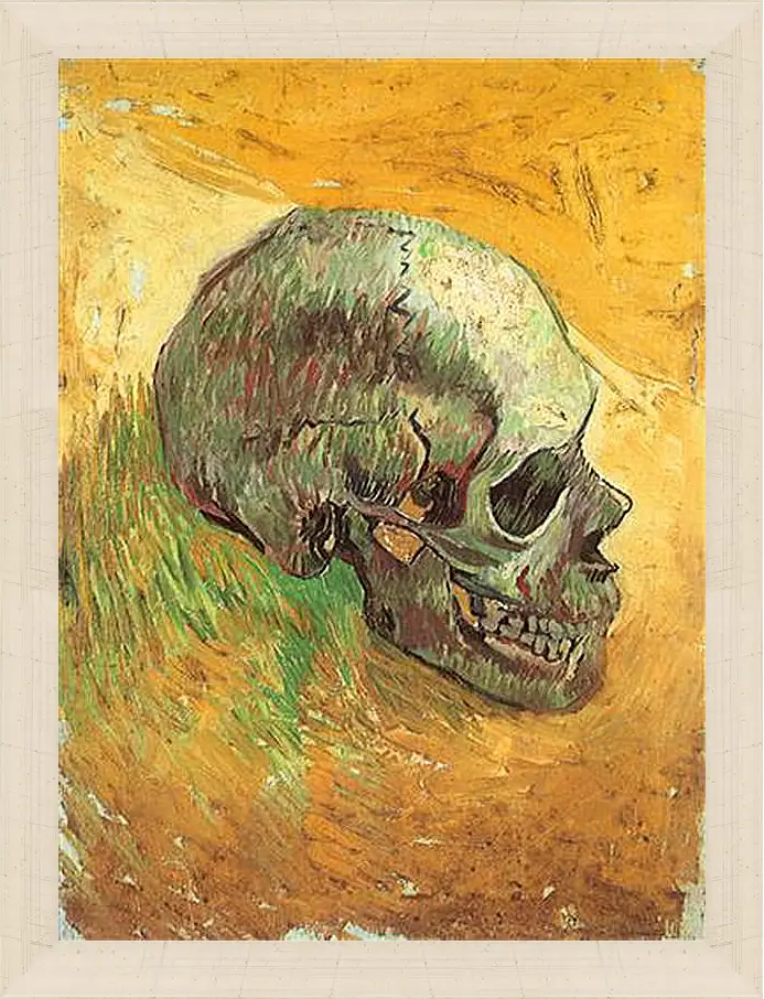 Картина в раме - Skull - Череп. Винсент Ван Гог