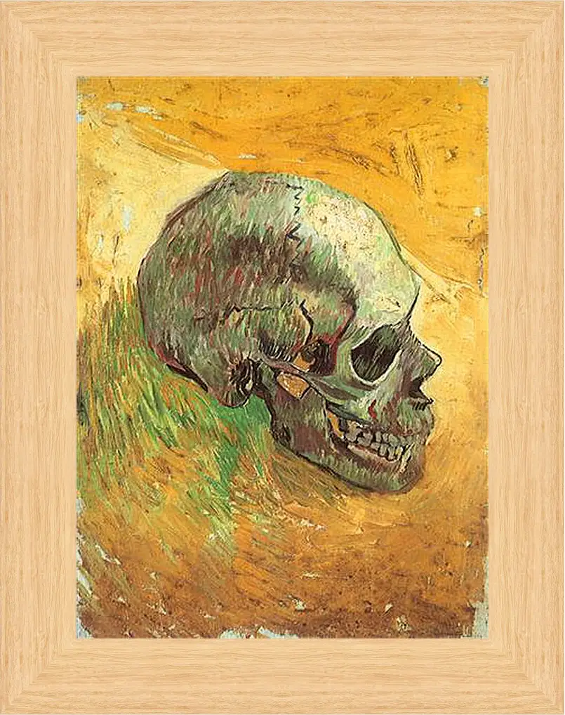 Картина в раме - Skull - Череп. Винсент Ван Гог