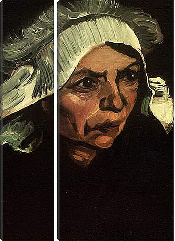 Модульная картина - Крестьянка в белом чепце. Винсент Ван Гог