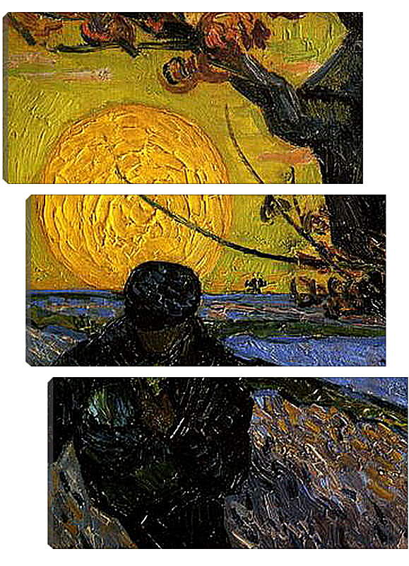 Модульная картина - The Sower. Винсент Ван Гог
