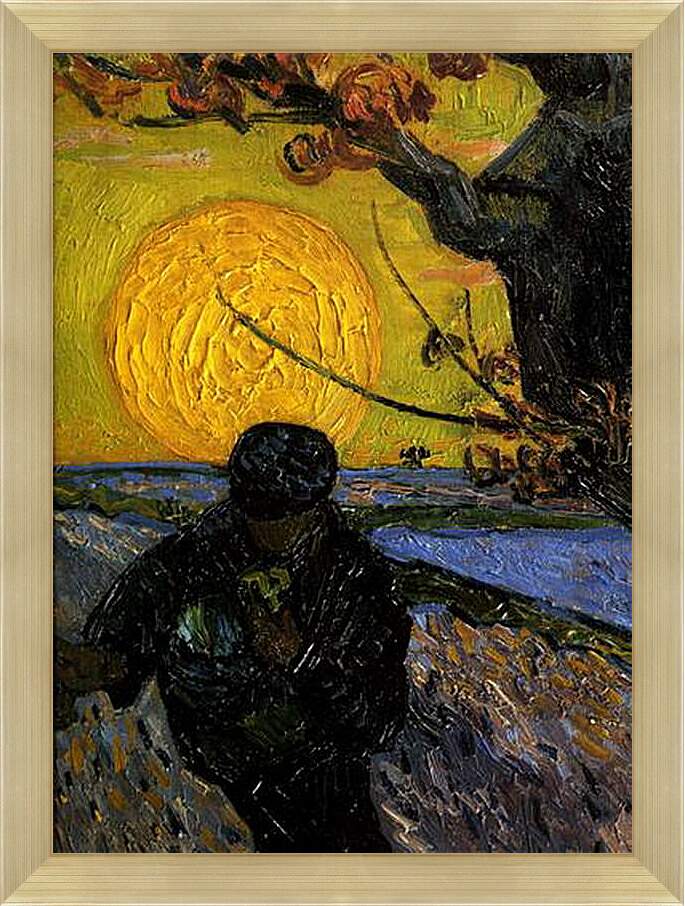 Картина в раме - The Sower. Винсент Ван Гог