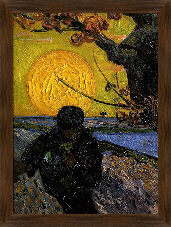 Картина в раме - The Sower. Винсент Ван Гог