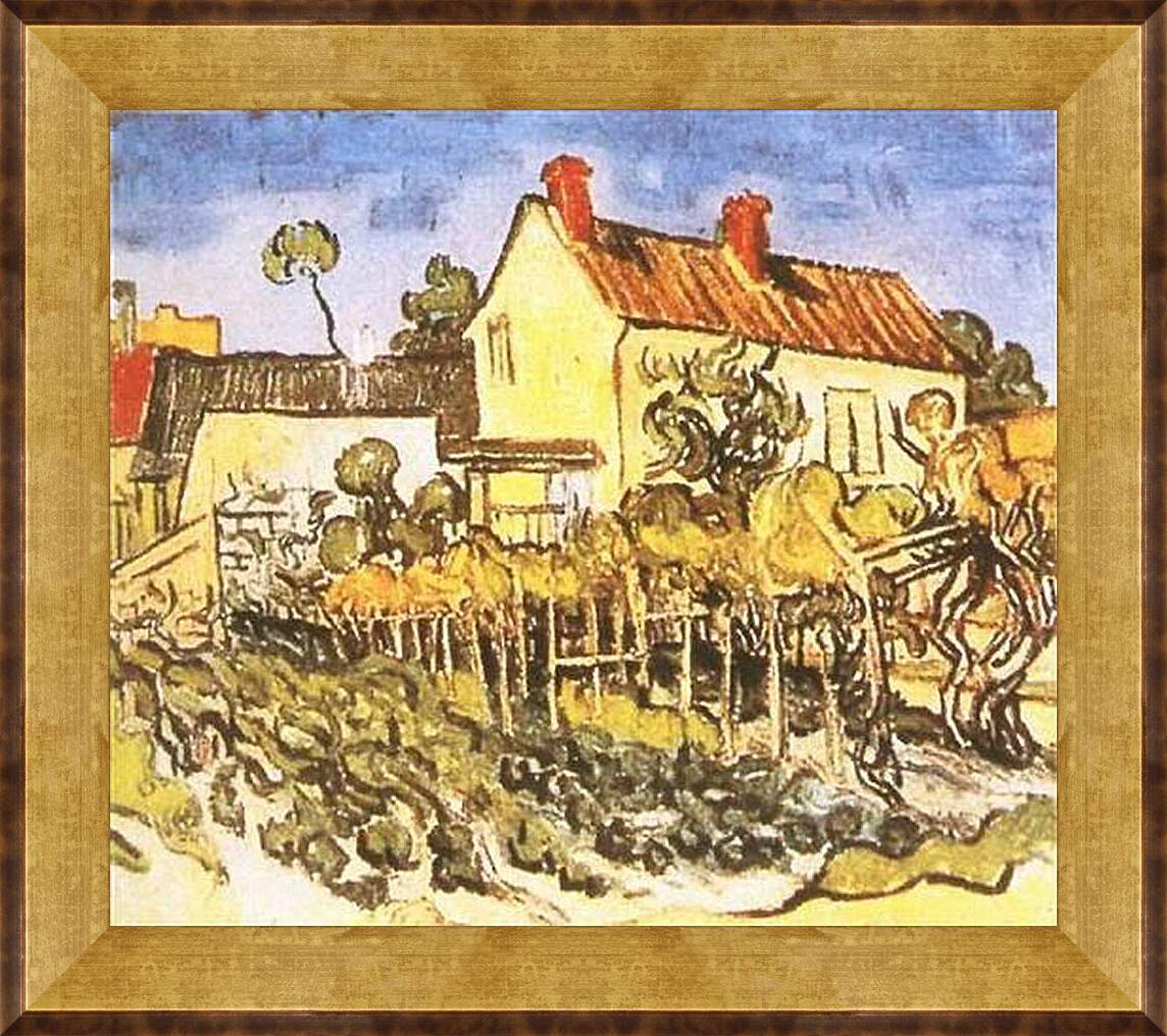 Картина в раме - Дом Пер Элуа. Винсент Ван Гог