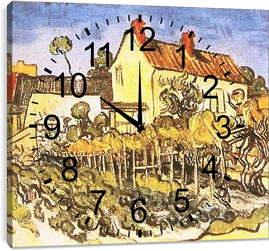 Часы картина - Дом Пер Элуа. Винсент Ван Гог