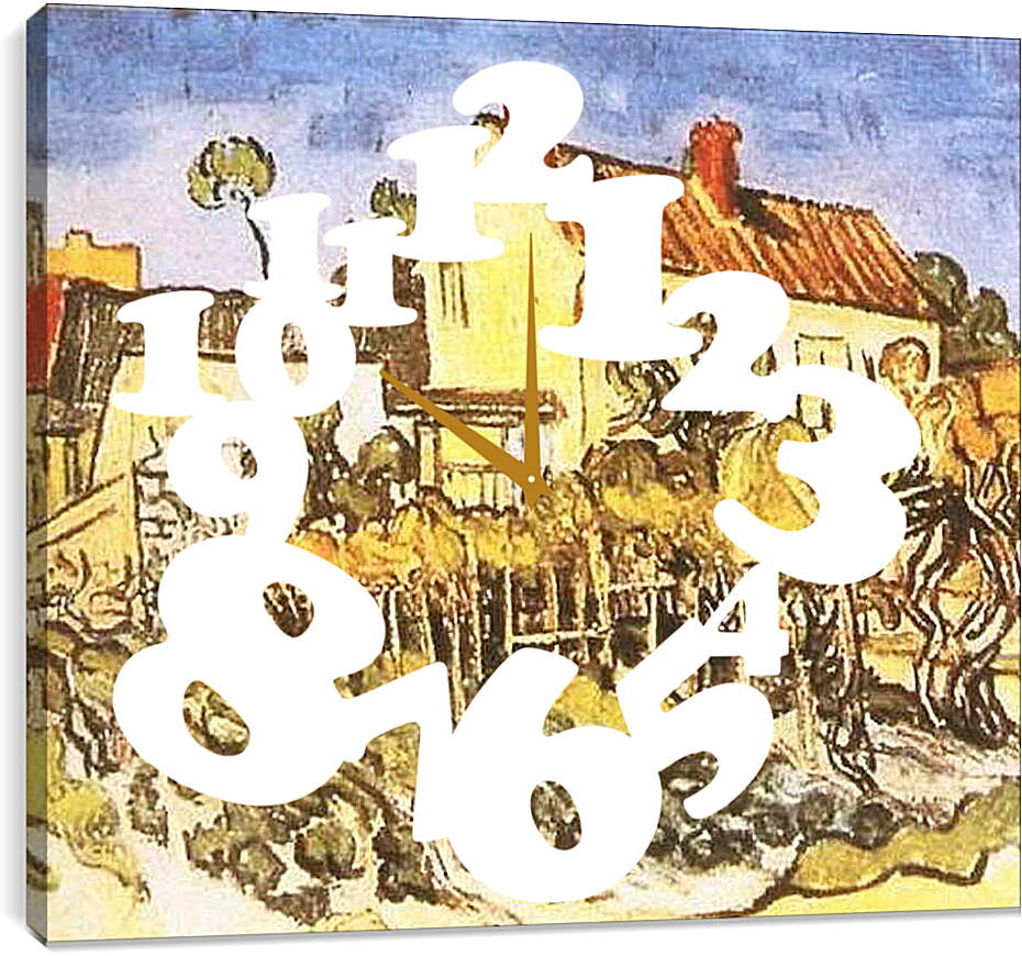 Часы картина - Дом Пер Элуа. Винсент Ван Гог