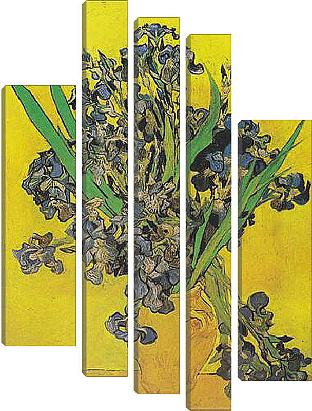 Модульная картина - Irises - Ирисы. Винсент Ван Гог
