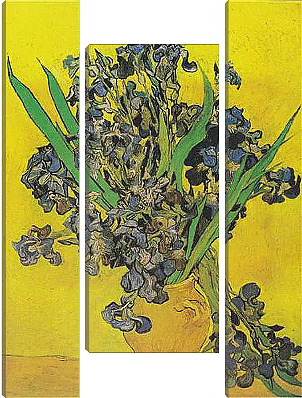 Модульная картина - Irises - Ирисы. Винсент Ван Гог