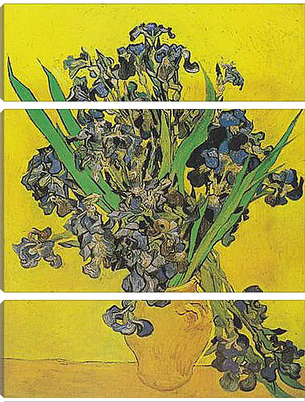 Модульная картина - Irises - Ирисы. Винсент Ван Гог