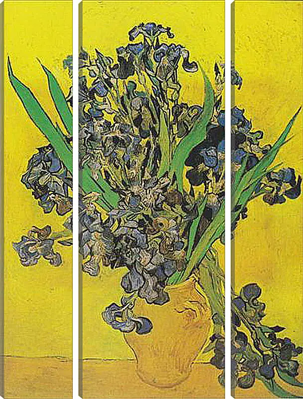 Модульная картина - Irises - Ирисы. Винсент Ван Гог