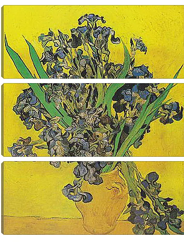 Модульная картина - Irises - Ирисы. Винсент Ван Гог