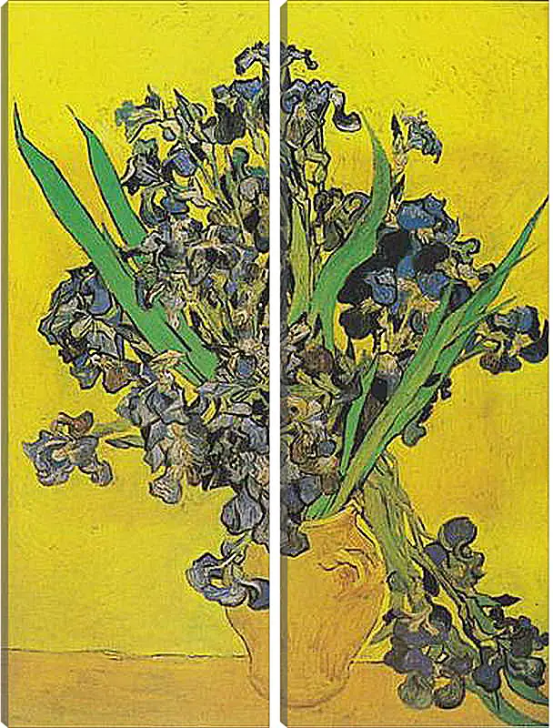 Модульная картина - Irises - Ирисы. Винсент Ван Гог