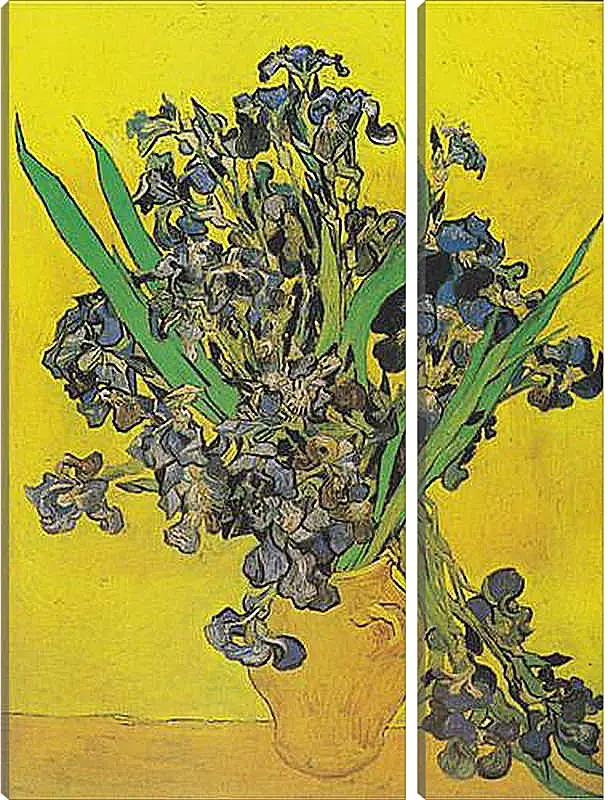 Модульная картина - Irises - Ирисы. Винсент Ван Гог