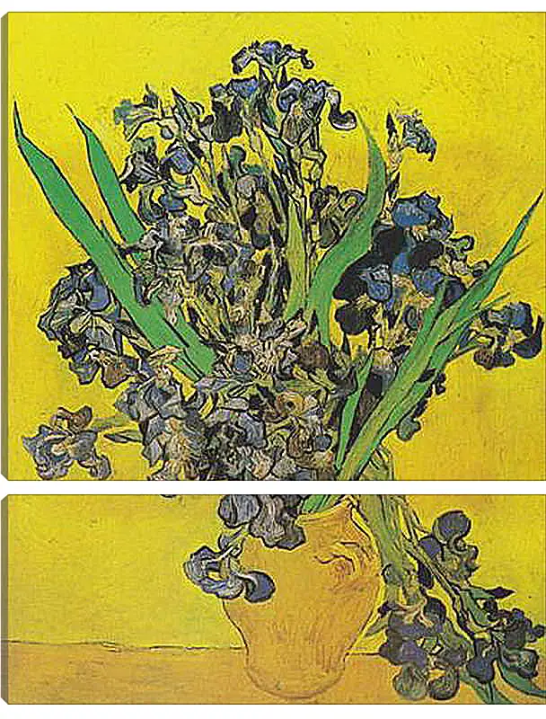 Модульная картина - Irises - Ирисы. Винсент Ван Гог