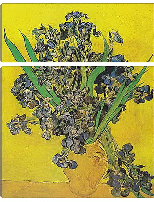 Модульная картина - Irises - Ирисы. Винсент Ван Гог