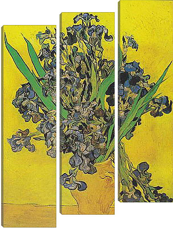Модульная картина - Irises - Ирисы. Винсент Ван Гог