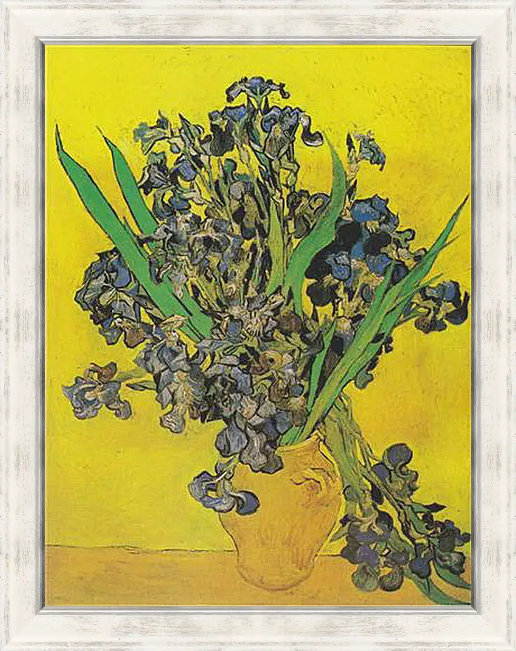 Картина в раме - Irises - Ирисы. Винсент Ван Гог