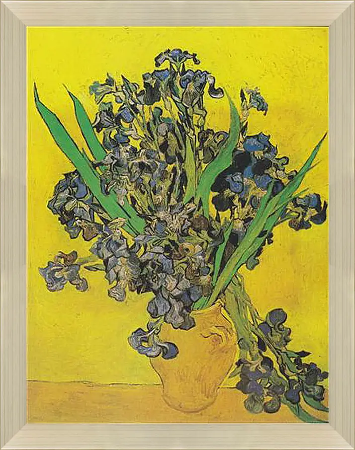 Картина в раме - Irises - Ирисы. Винсент Ван Гог