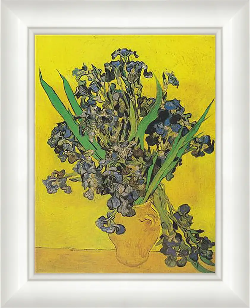 Картина в раме - Irises - Ирисы. Винсент Ван Гог