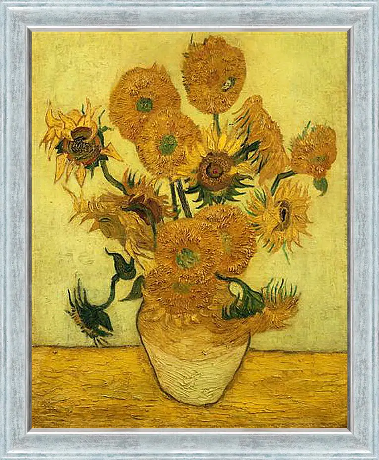 Картина в раме - Sunflowers - Подсолнухи. Винсент Ван Гог