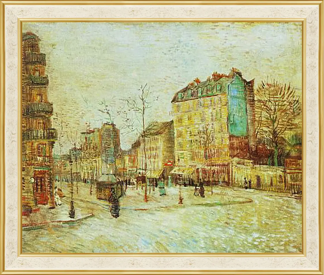 Картина в раме - Boulevard de Clichy. Винсент Ван Гог