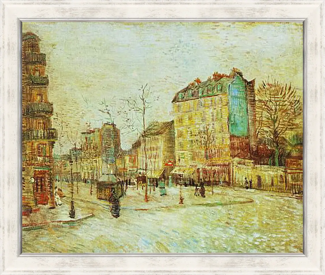 Картина в раме - Boulevard de Clichy. Винсент Ван Гог