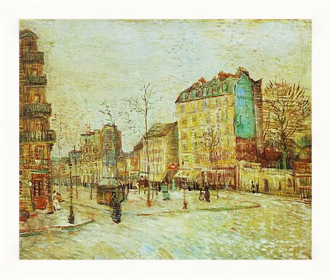 Картина в раме - Boulevard de Clichy. Винсент Ван Гог