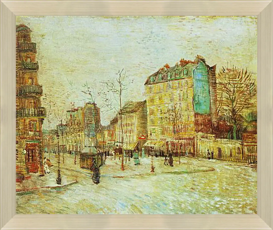 Картина в раме - Boulevard de Clichy. Винсент Ван Гог