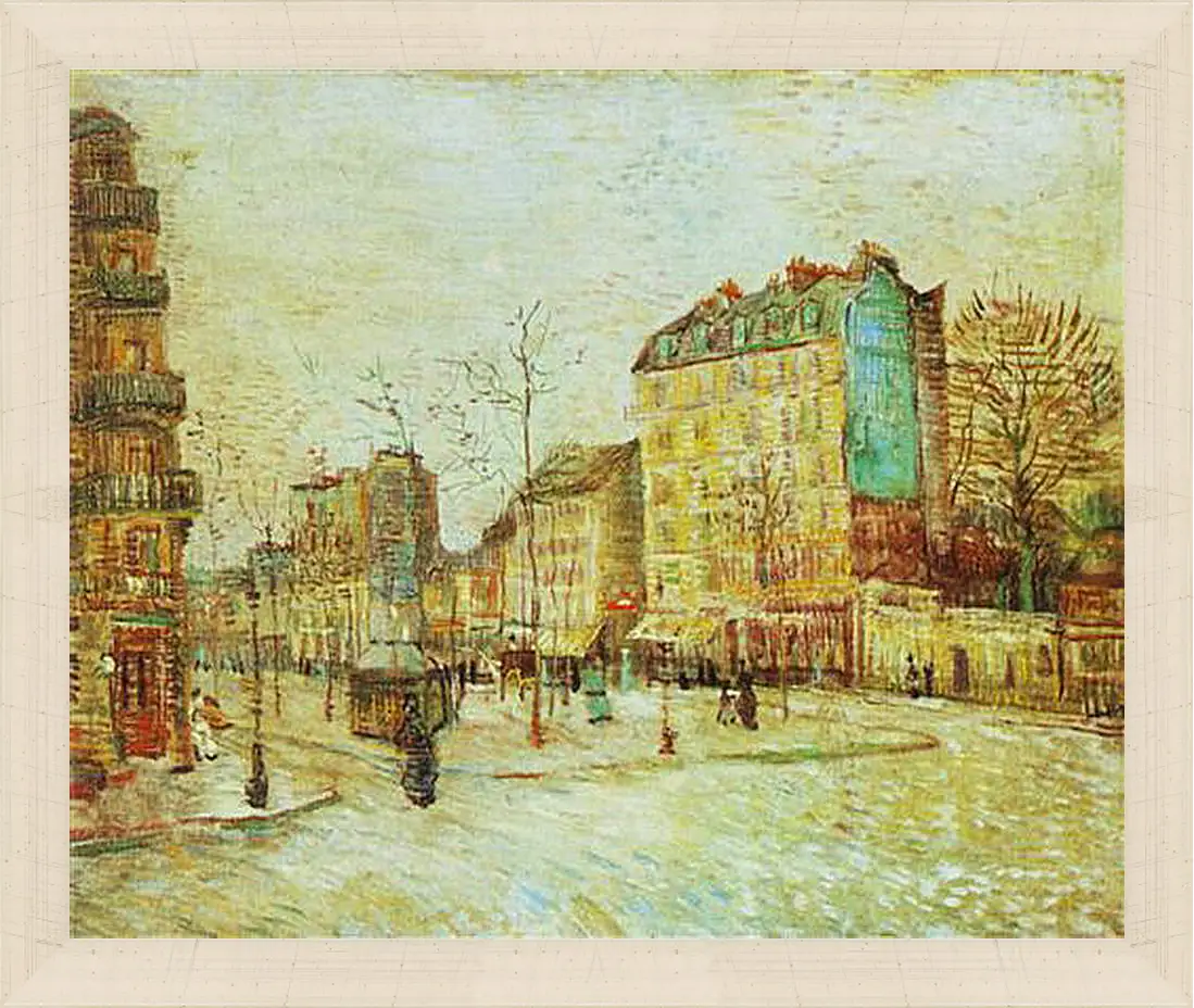 Картина в раме - Boulevard de Clichy. Винсент Ван Гог