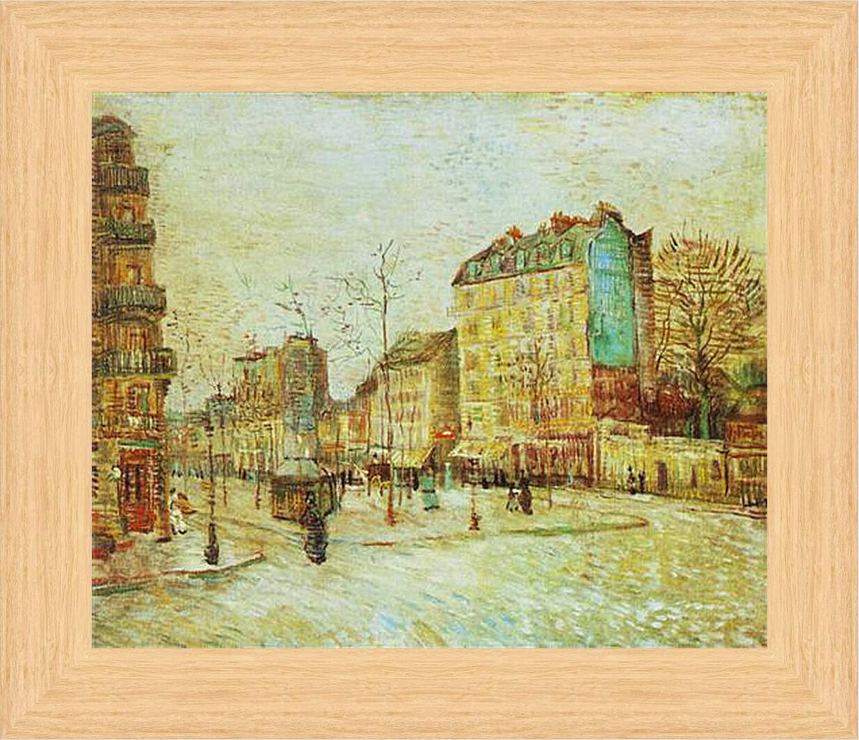 Картина в раме - Boulevard de Clichy. Винсент Ван Гог