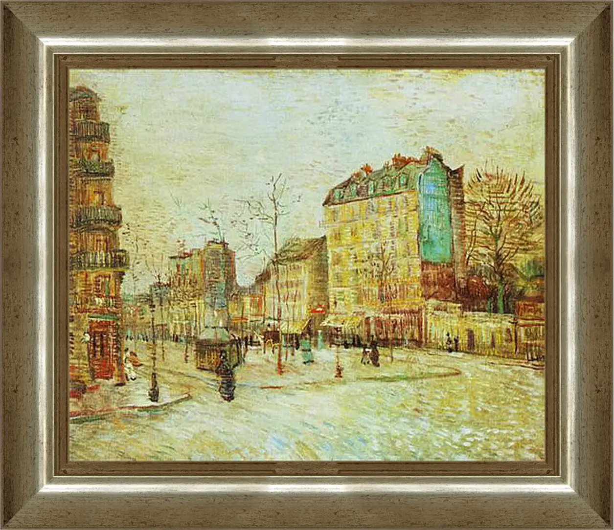 Картина в раме - Boulevard de Clichy. Винсент Ван Гог