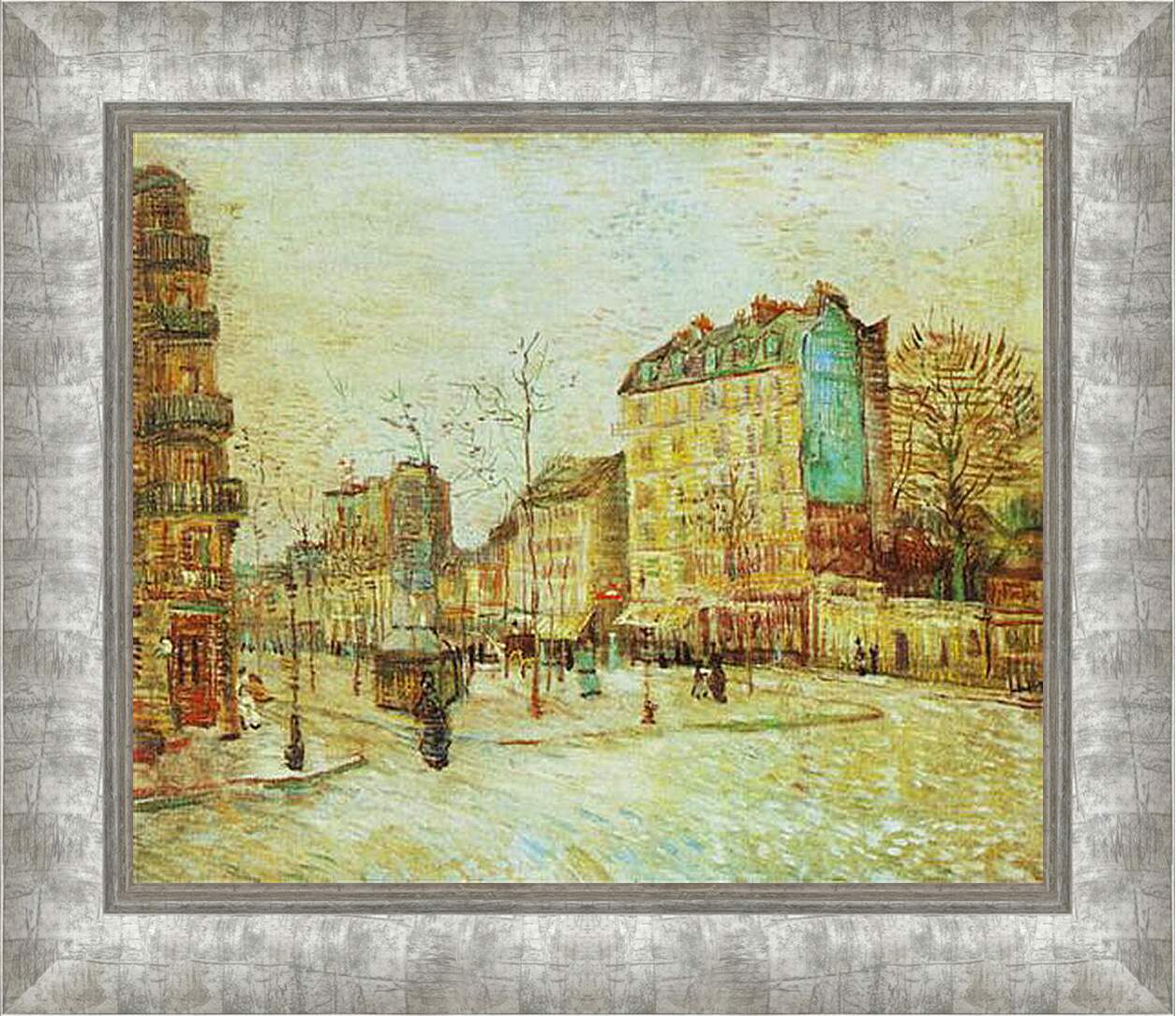 Картина в раме - Boulevard de Clichy. Винсент Ван Гог