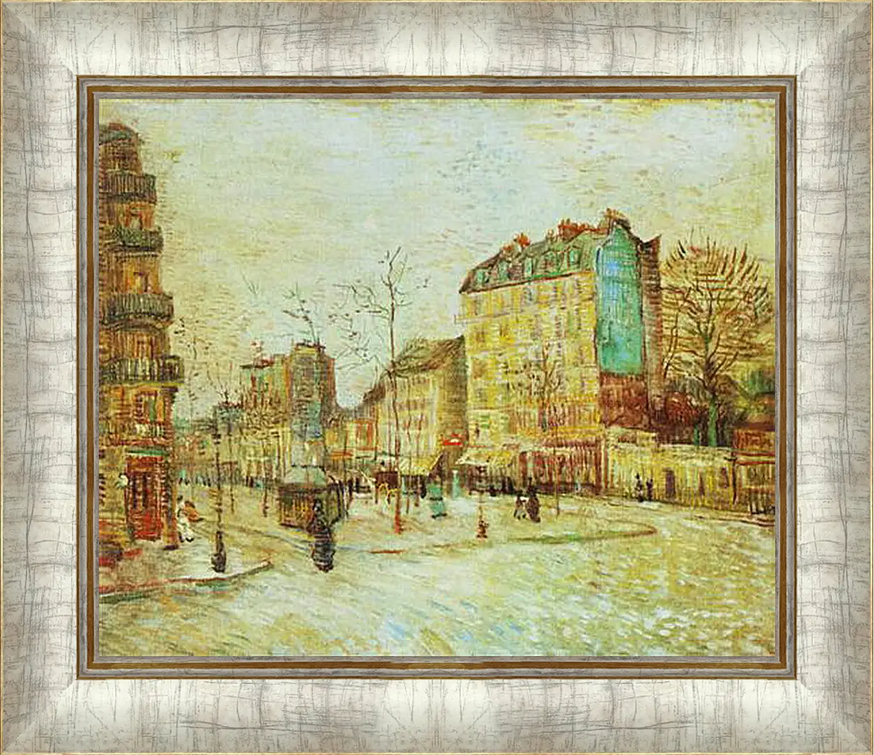 Картина в раме - Boulevard de Clichy. Винсент Ван Гог