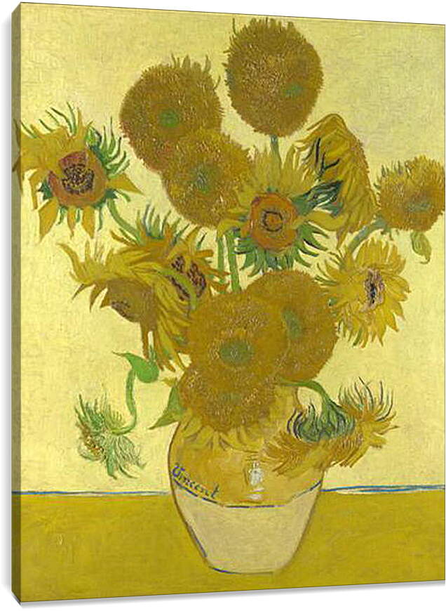 Постер и плакат - Sunflowers. Винсент Ван Гог