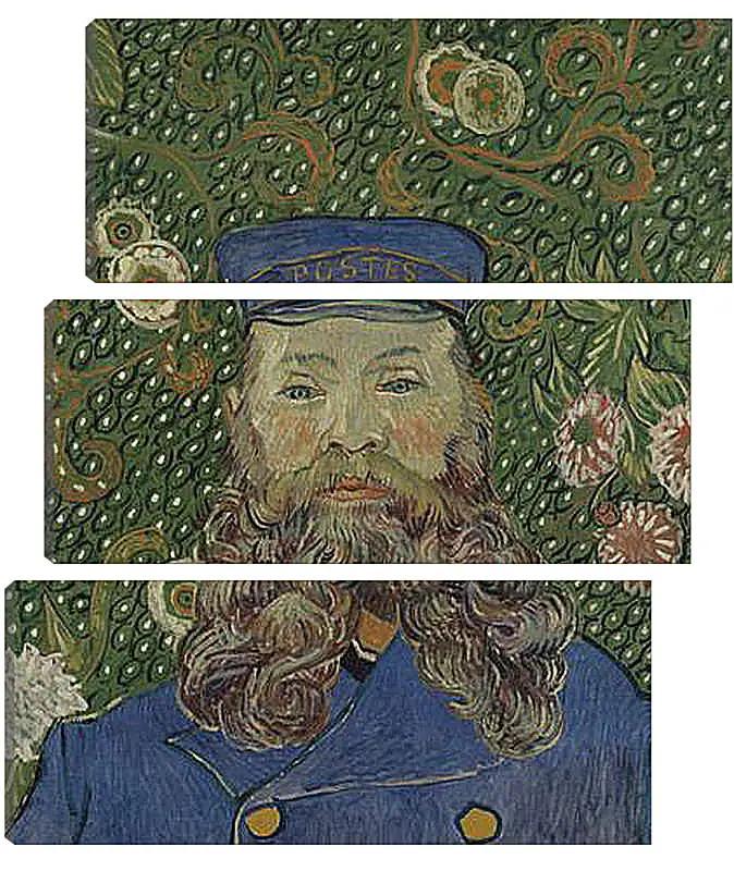 Модульная картина - Portrait of the Postman Joseph Roulin. Винсент Ван Гог